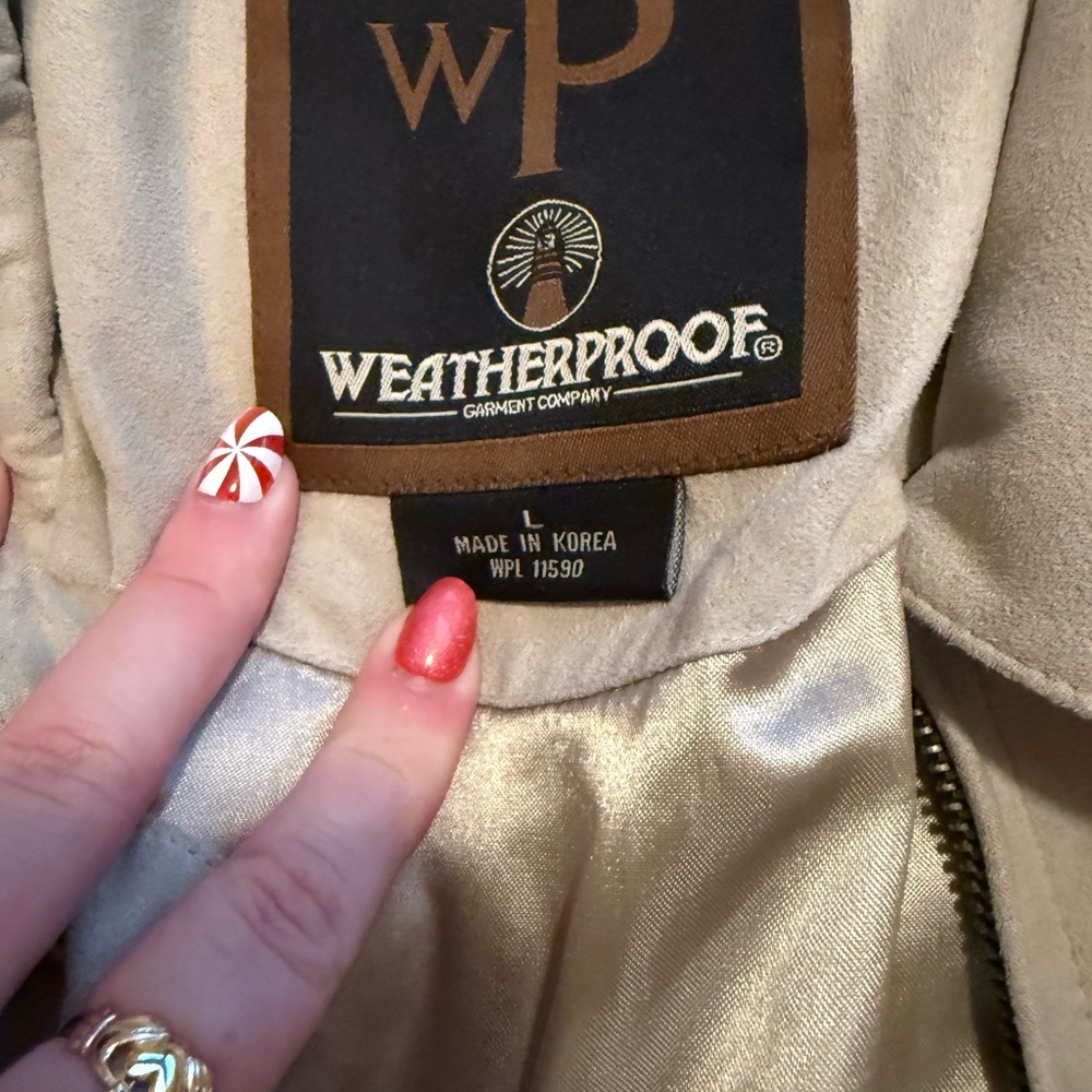 Weatherproof Tan Jacket - Picture 3 of 4
